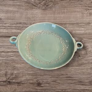 Vintage Maioliche Jessica Made in Italy Bowl Aqua Blue Pasta